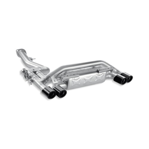Akrapovic Slip-On Titanium Exhaust System Titanium Tips