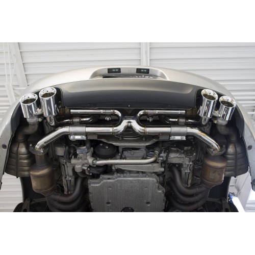 Fabspeed Valvetronic Center Muffler Bypass X-Pipe 991 Carrera (PSE)