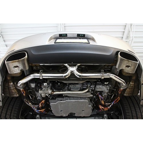 Fabspeed Center Muffler Bypass X-Pipe 991