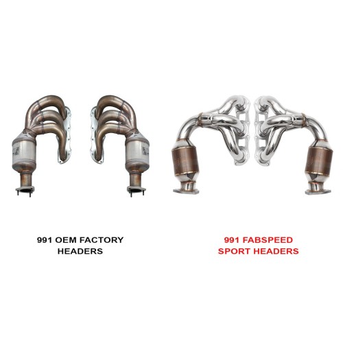 Fabspeed Sport Headers 991 Carrera 
