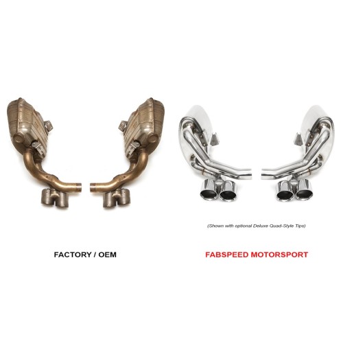 Fabspeed Maxflo Performance Side Exhaust System 997.2