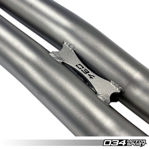 034 Motorsport Res-X Resonator Delete and X-Pipe B9 S4 