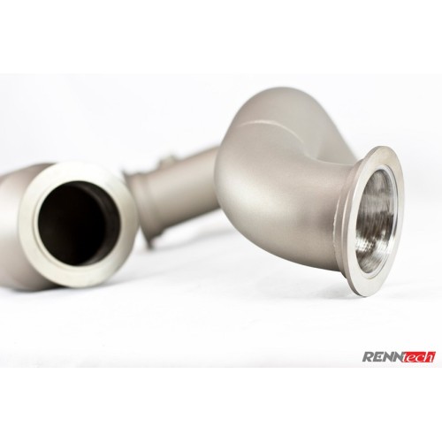 RENNtech Downpipes w/200 Cell Sport Cats