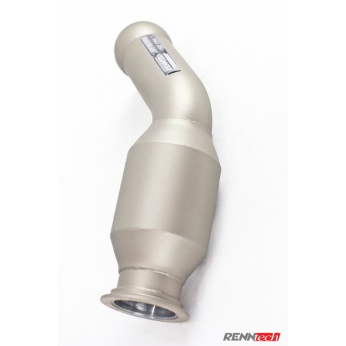 RENNtech Downpipes w/200 Cell Sport Cats
