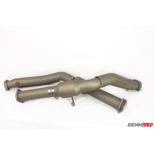 RENNtech Downpipes w/ Sport Catalytics G63