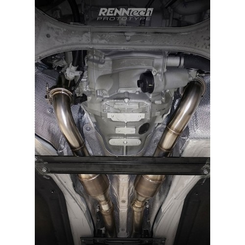 RENNtech Downpipes w/Sport Catalytic Converters GTS 