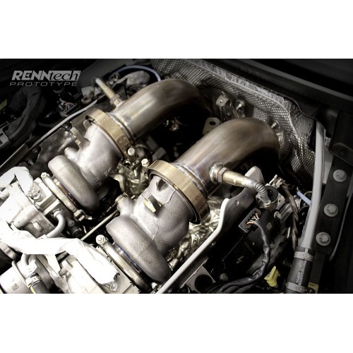 RENNtech Downpipes w/Sport Catalytic Converters GTS 