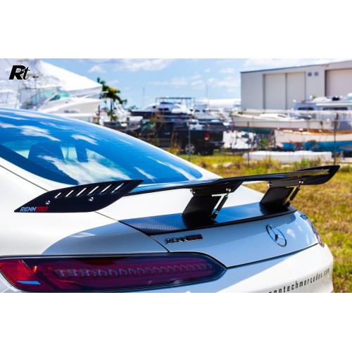 RENNtech Carbon Fiber Adjustable Wing AMG GTS
