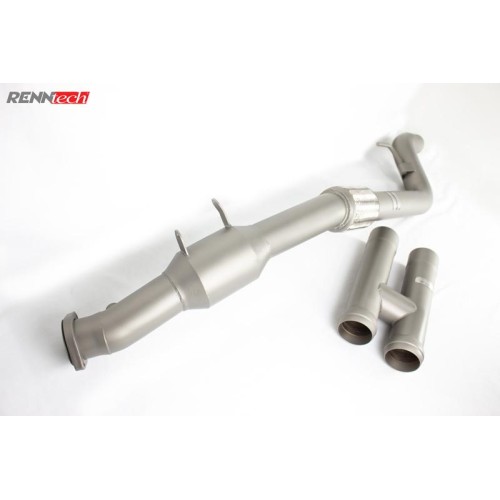 RENNtech Downpipes w/ Sport Catalytics M157