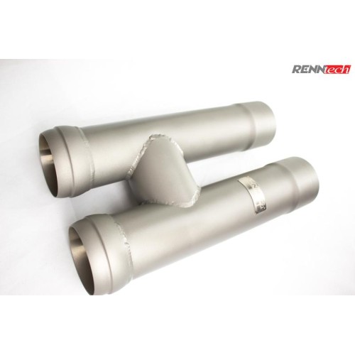 RENNtech Downpipes w/ Sport Catalytics M157