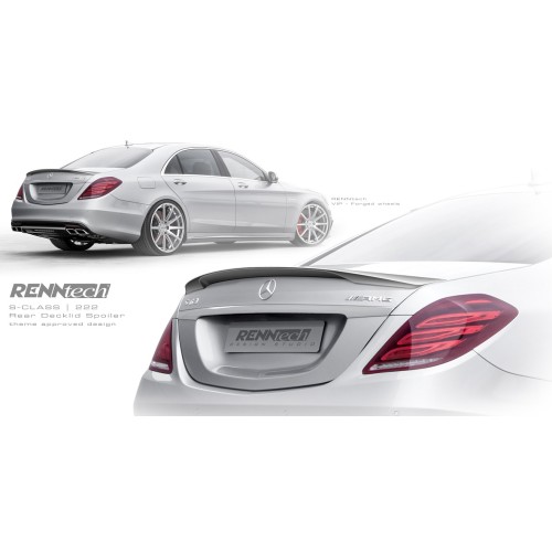 RENNtech Carbon Fiber Deck Lid Spoiler