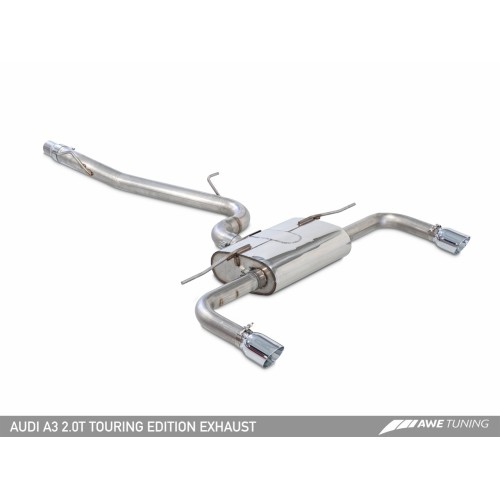 AWE Tuning Touring Edition Exhaust - Dual Outlet