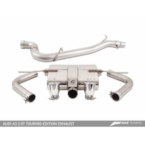 AWE Tuning Touring Edition Exhaust - Dual Outlet