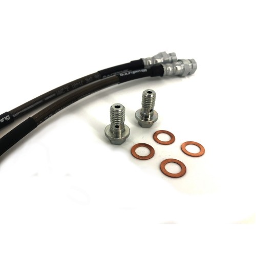 KMD Tuning Stainless Steel Brake Line- Rear Kit