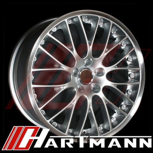 Hartmann - Euromesh 3 Replicas - Gloss Silver Finish