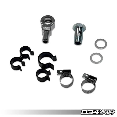 034 Motorsport Billet Aluminum DSG Breather Catch Can Kit