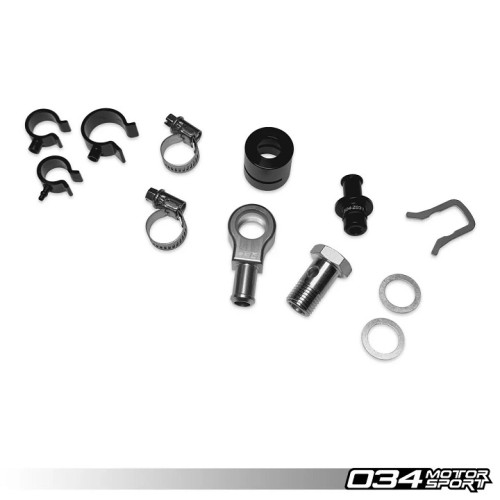 034 Motorsport Billet Aluminum DSG Breather Catch Can Kit