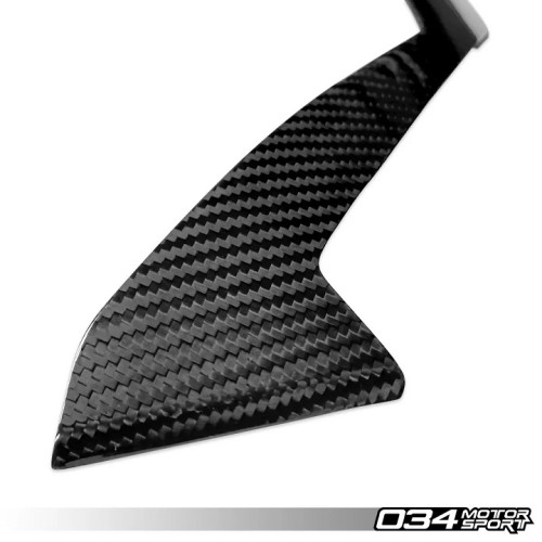 034 Motorsport Carbon Fiber Engine Cover Trim, C8 RS6/RS7