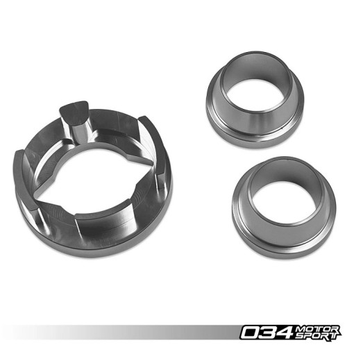 034 Motorsport Billet Aluminum Rear Differential Mount Insert Kit, B9/B9.5 Q5/SQ5
