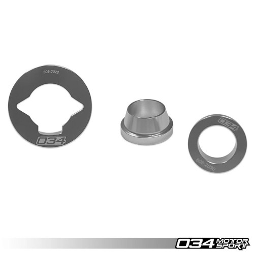 034 Motorsport Billet Aluminum Rear Differential Mount Insert Kit, B9/B9.5 Q5/SQ5