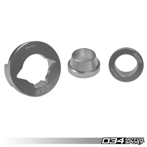 034 Motorsport Billet Aluminum Rear Differential Mount Insert Kit, B9/B9.5 Q5/SQ5
