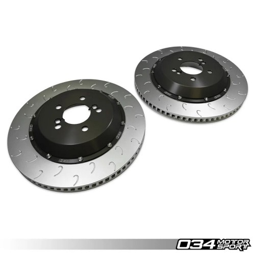 034 Motorsport 2-Piece Floating Rear Brake Rotor Upgrade Kit