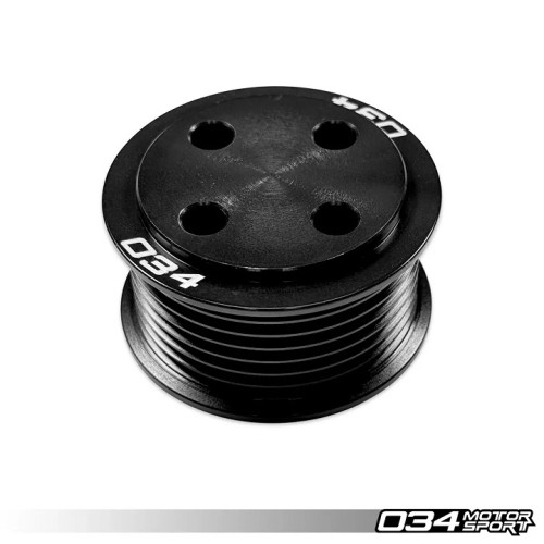 034 Motorsport 3.0TFSI CREC Supercharger Pulley Upgrade