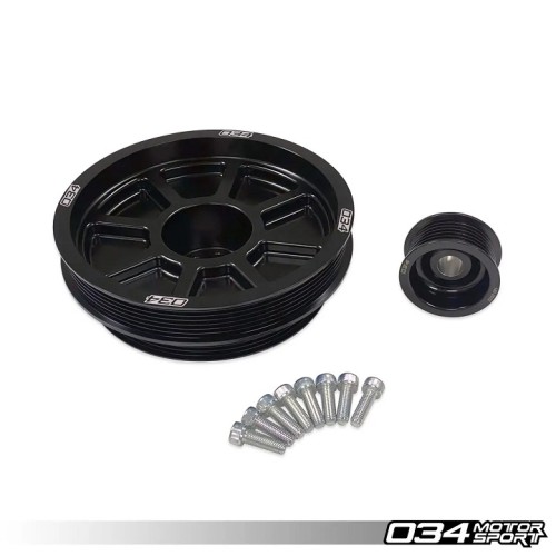 034 Motorsport Dual Pulley Hardware Kit, 190mm