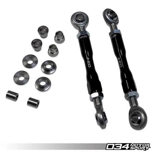 034 Motorsport Billet Adjustable Rear Sway Bar End Link Pair