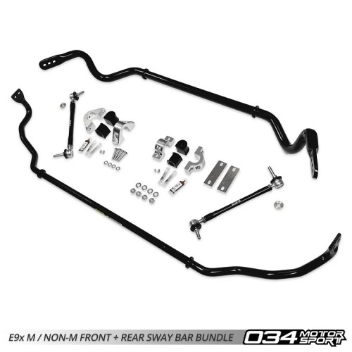 034Motorsport Dynamic+ Sway Bar Kits, E9X Chassis