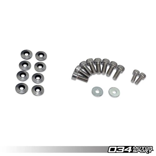 034 X34 4" Carbon Fiber Open Top Intake Bundle 2.5TFSI EVO