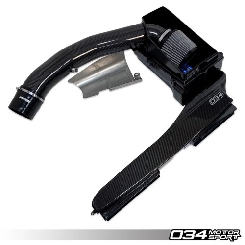 034 X34 4" Carbon Fiber Open Top Intake Bundle 2.5TFSI EVO