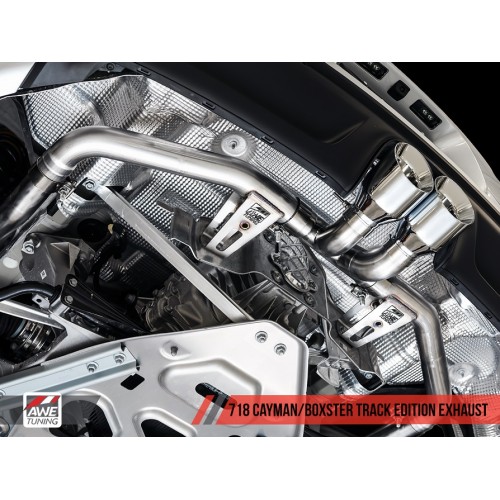 AWE Tuning Track Exhaust for 718