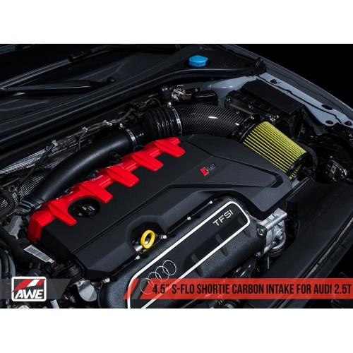 AWE 4.5" S-Flo Carbon Intake for RS3/TTRS 