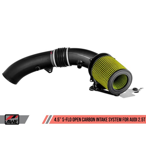 AWE 4.5" S-Flo Carbon Intake for RS3/TTRS 