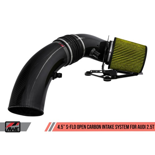AWE 4.5" S-Flo Carbon Intake for RS3/TTRS 