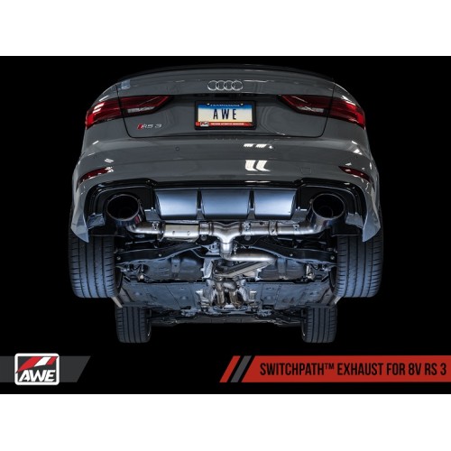 AWE Tuning SwitchPath Exhaust for RS3