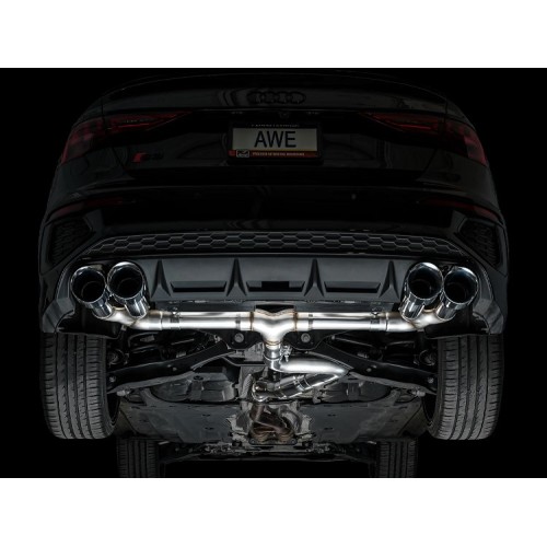 AWE Track Edition Exhaust for 8Y S3