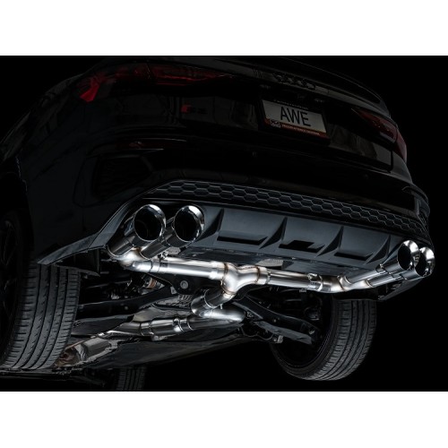 AWE Track Edition Exhaust for 8Y S3