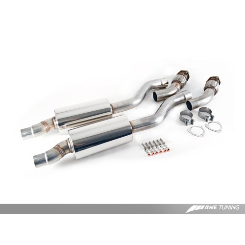 AWE Tuning 3.0T Track Edition Exhaust (102mm) for B8.5 S4
