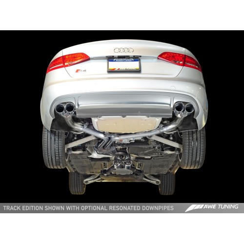 AWE Tuning 3.0T Track Edition Exhaust (102mm) for B8.5 S4