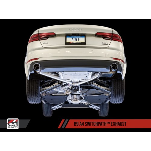AWE Tuning Touring Exhaust for B9 A4