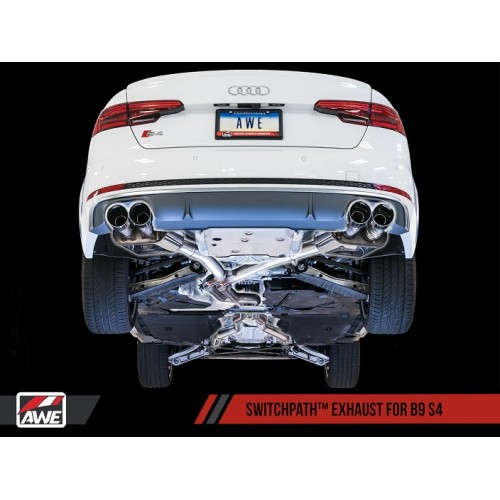 AWE Tuning SwitchPath Exhaust for B9 S4