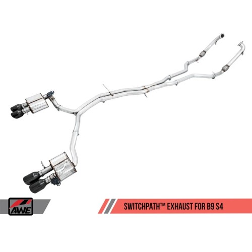 AWE Tuning SwitchPath Exhaust for B9 S4