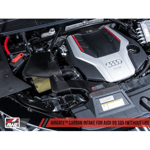 AWE Tuning Carbon Fiber AirGate for SQ5