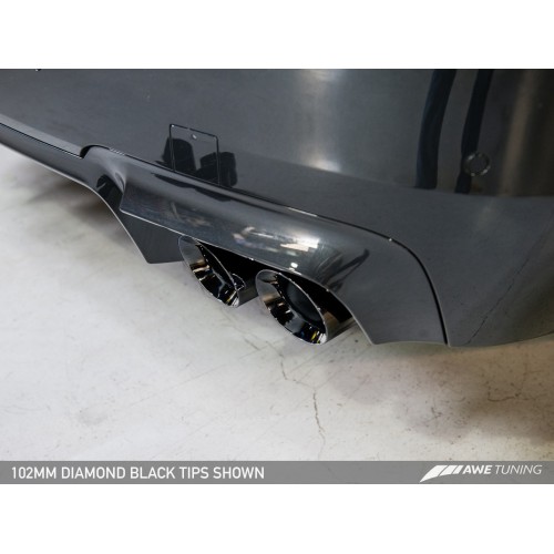 AWE Touring Edition Axle Back Exhaust for F10 M5
