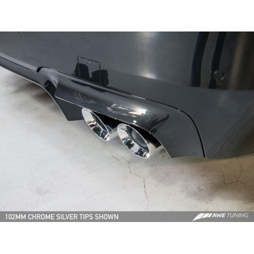 AWE Touring Edition Axle Back Exhaust for F10 M5