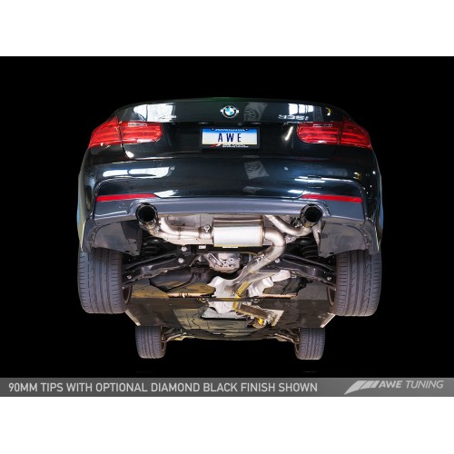 AWE Tuning Axle Back F3X Touring Edition Exhaust