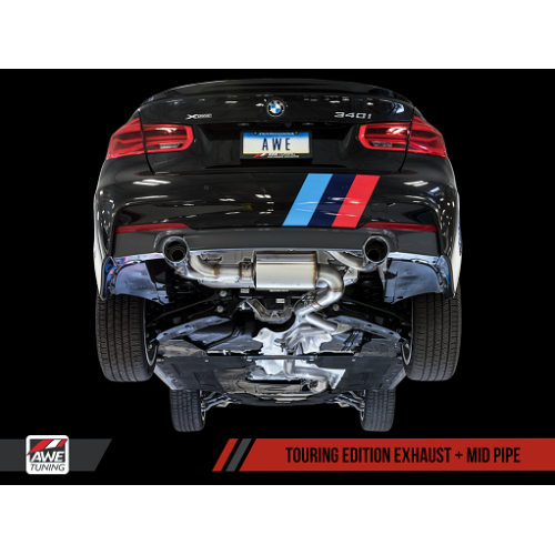 AWE Tuning F3X 340i/440i Touring Edition Axle Back Exhaust 
