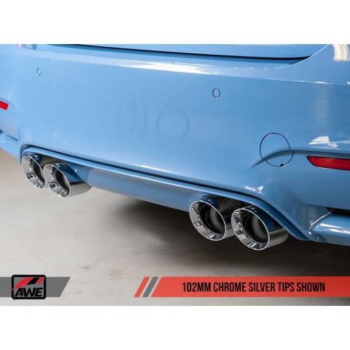 AWE Tuning F8x Track Edition Exhaust (102mm)